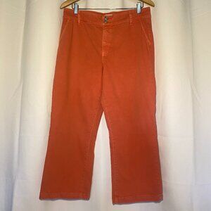 Studio Blue Jane Womens Pant Wide-Leg High-Rise Peach 31(12) ESB11771PP GUC